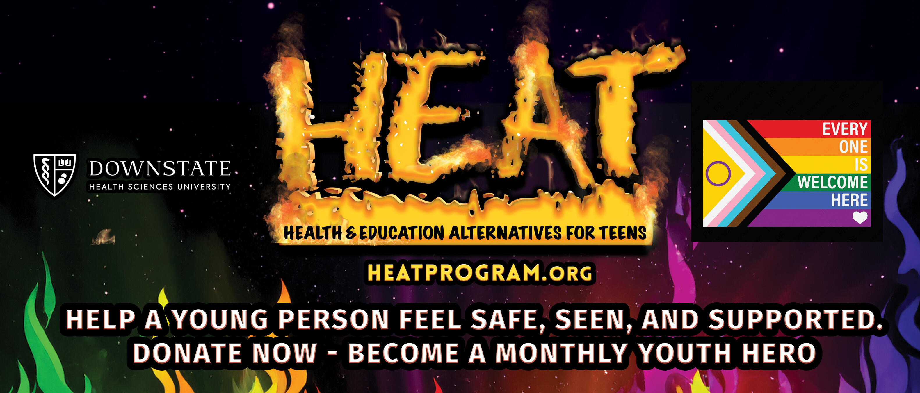Campaign cover image for Help a Teen. Lift a Life. Change a Future with HEAT.