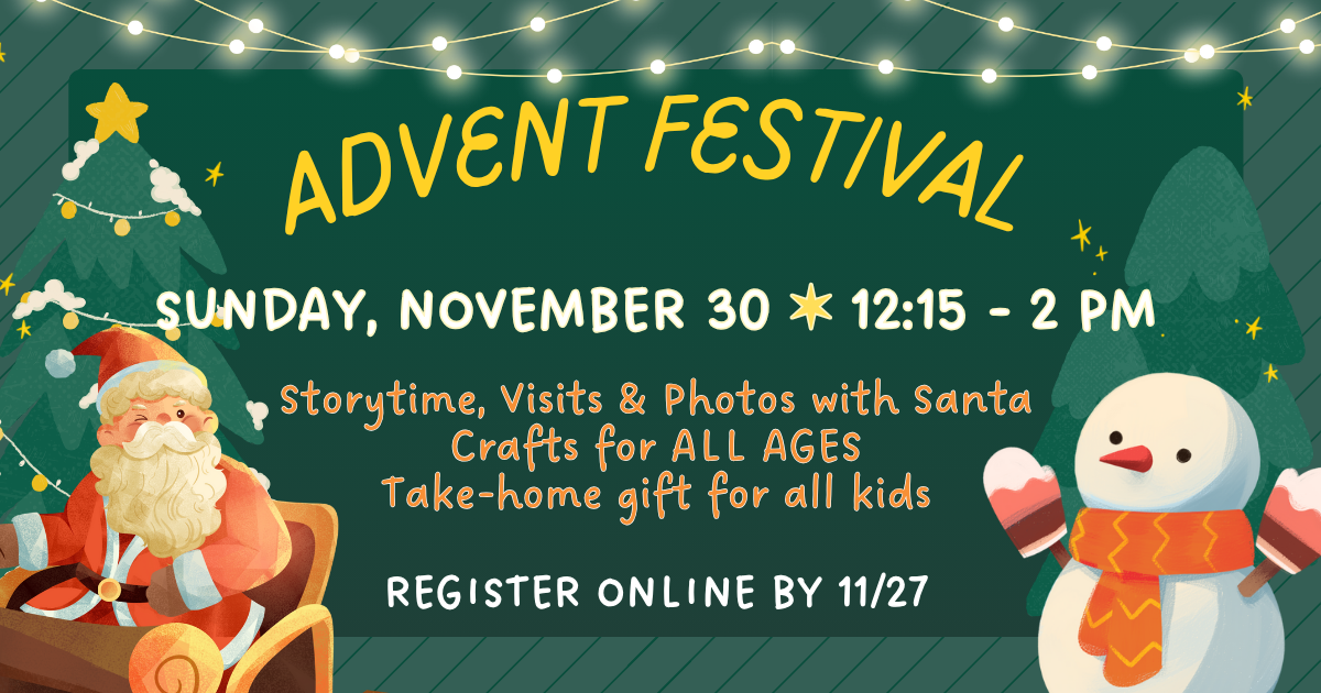 Campaign cover image for 2025 Advent Festival