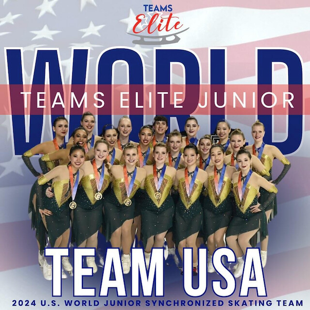 Campaign cover image for Support Team USA's Rising Stars at the World Synchronized Skating Championships!