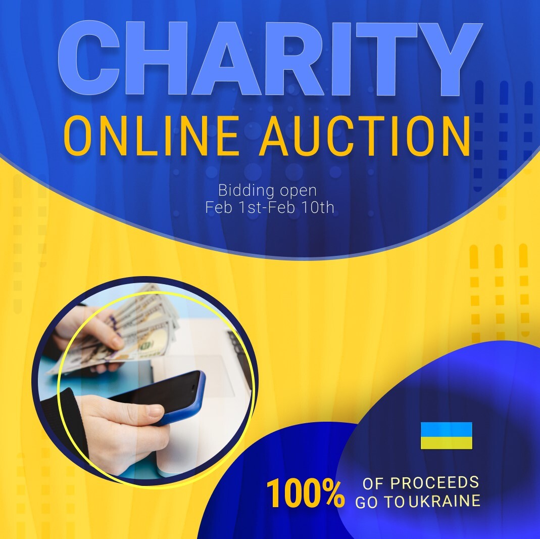 Campaign cover image for Charitable auction for Ukraine