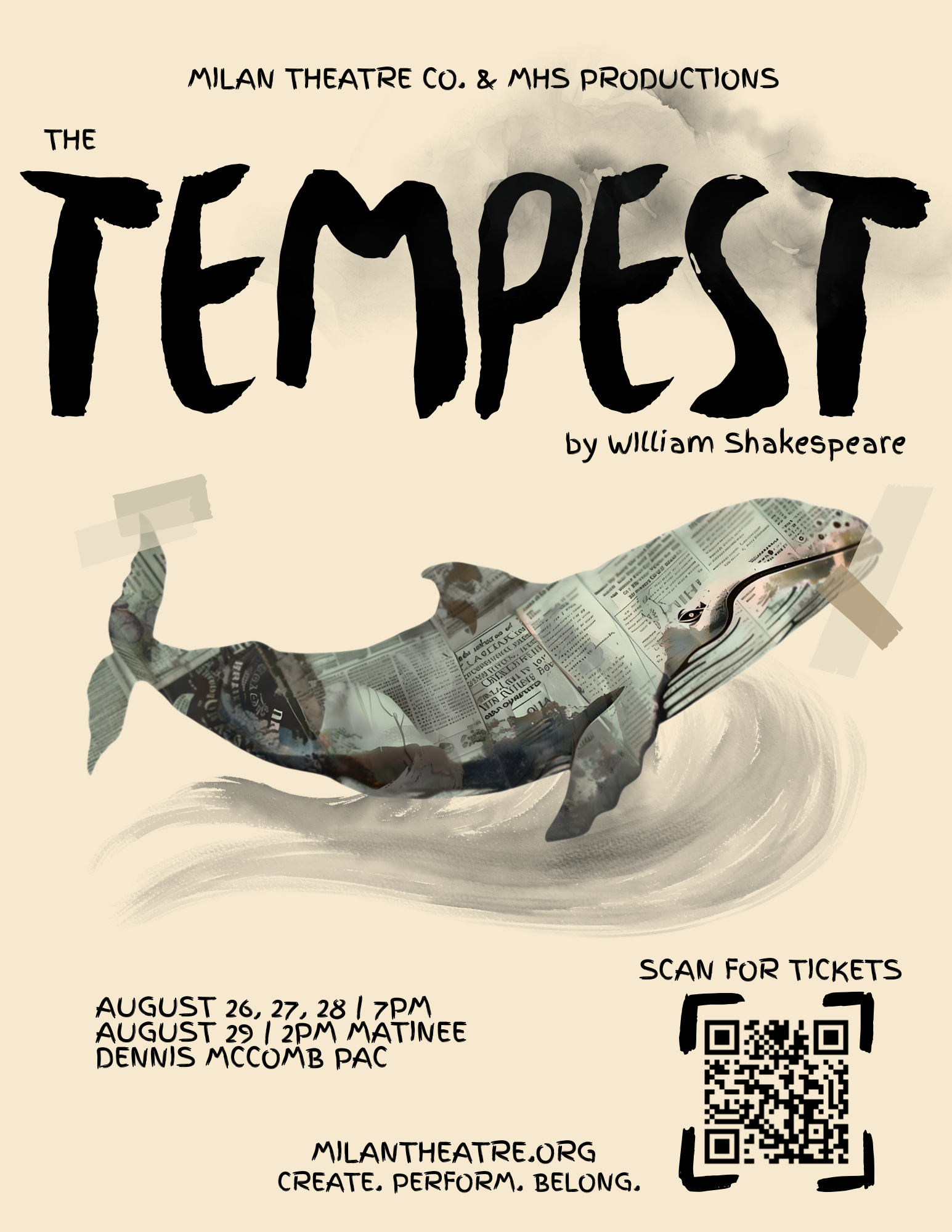Campaign cover image for THE TEMPEST: Friday, 8/28/2026 at 7:00pm