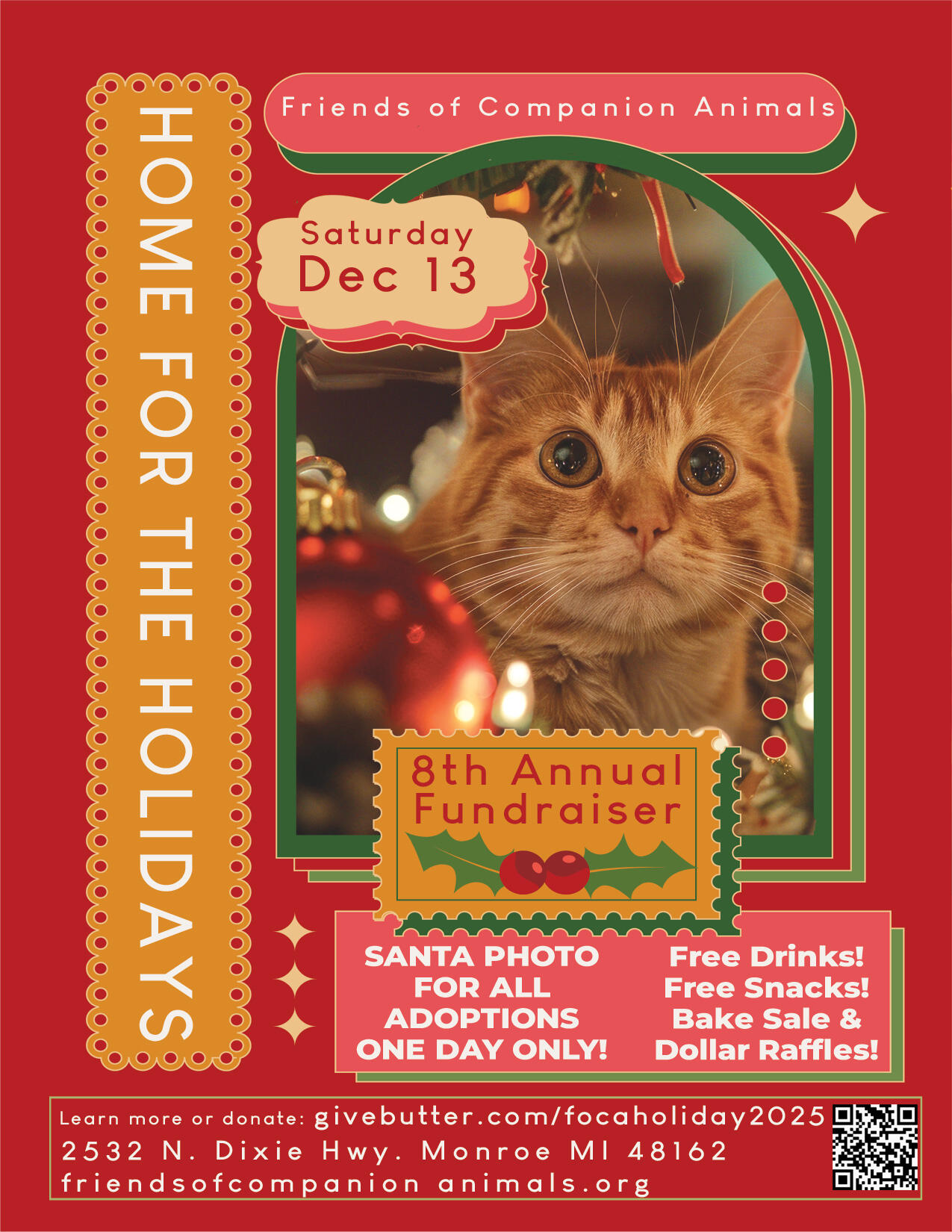 Campaign cover image for FOCA Home for the Holidays 2025