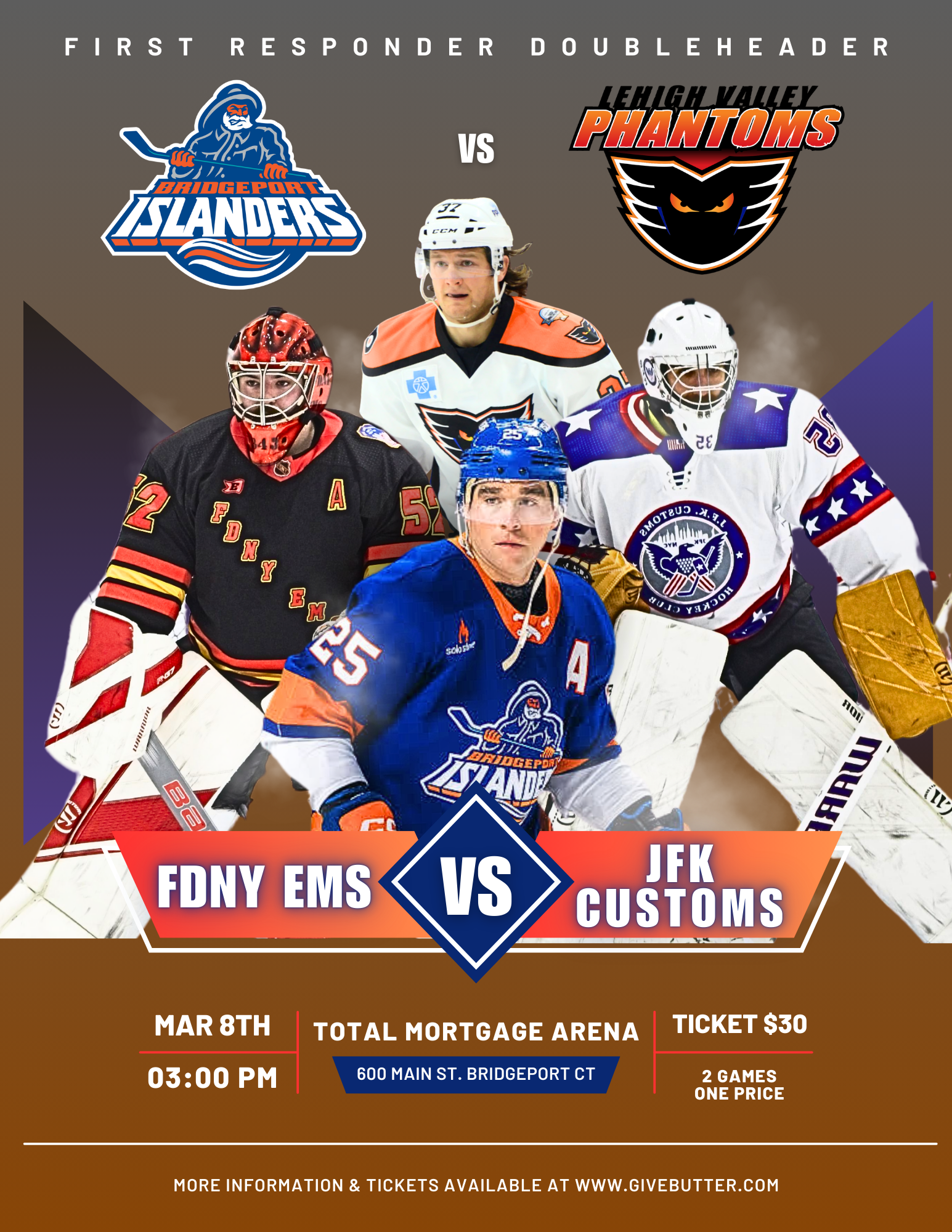 Campaign cover image for JFK CUSTOMS v FDNY EMS in BRIDGEPORT CT