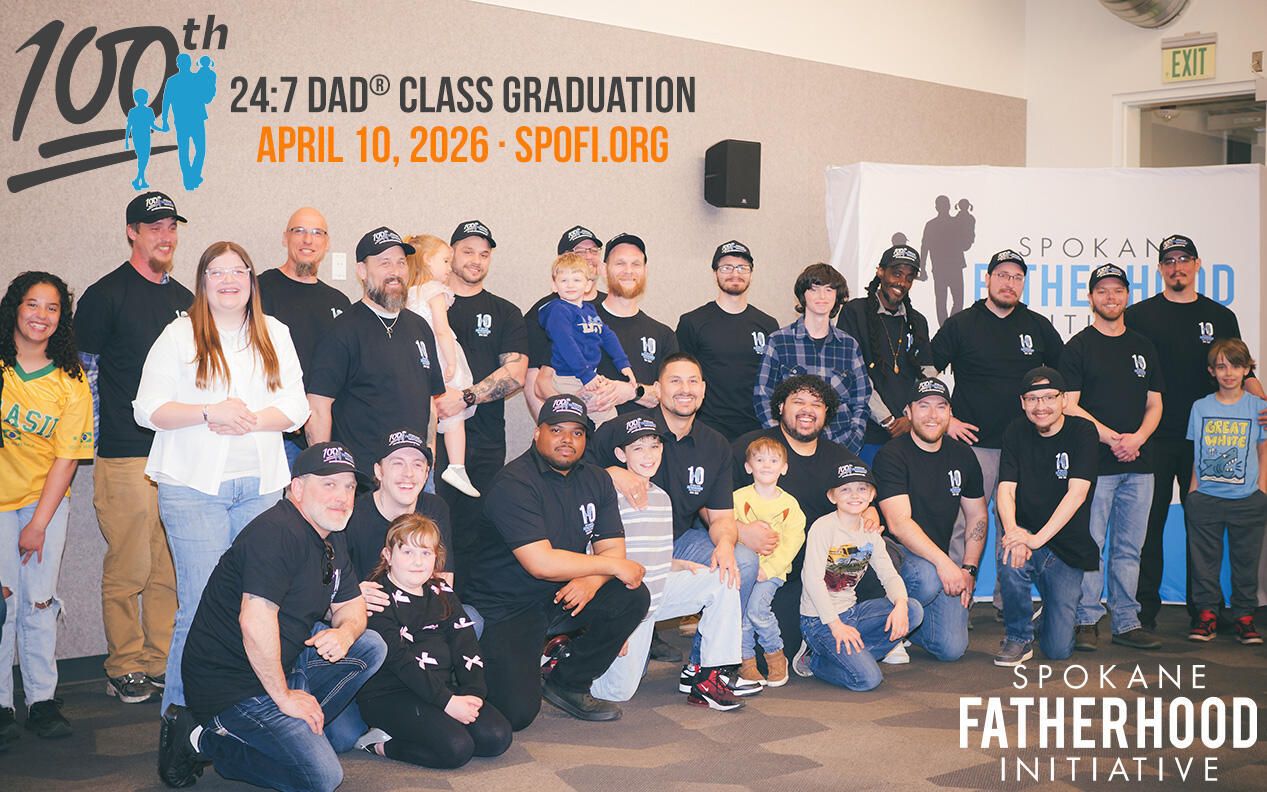 Campaign cover image for SpoFI's 100th 24-7 Dad® class graduation celebration