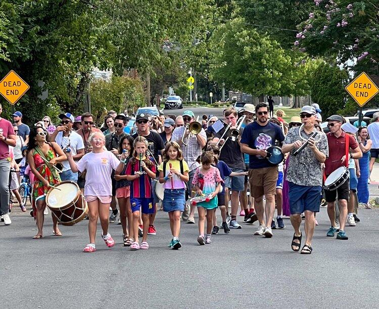 Campaign cover image for Help Maplewood Porchfest Keep Marching On!