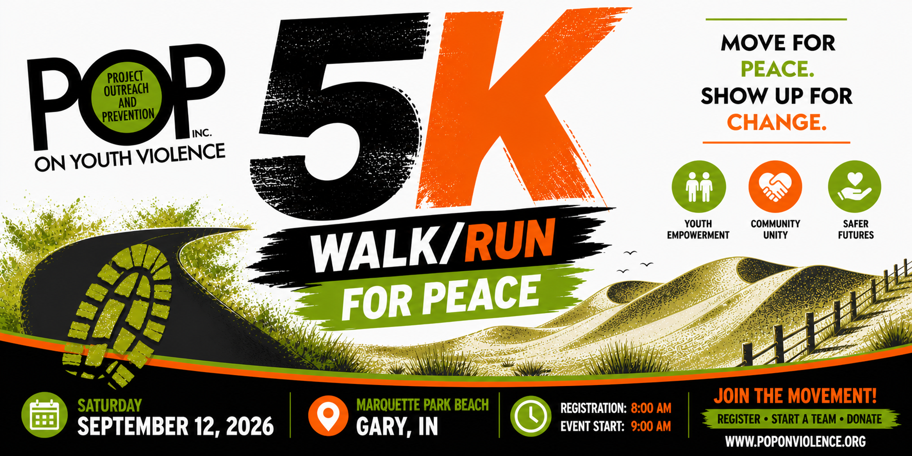 Campaign cover image for POP 5K Walk or Run