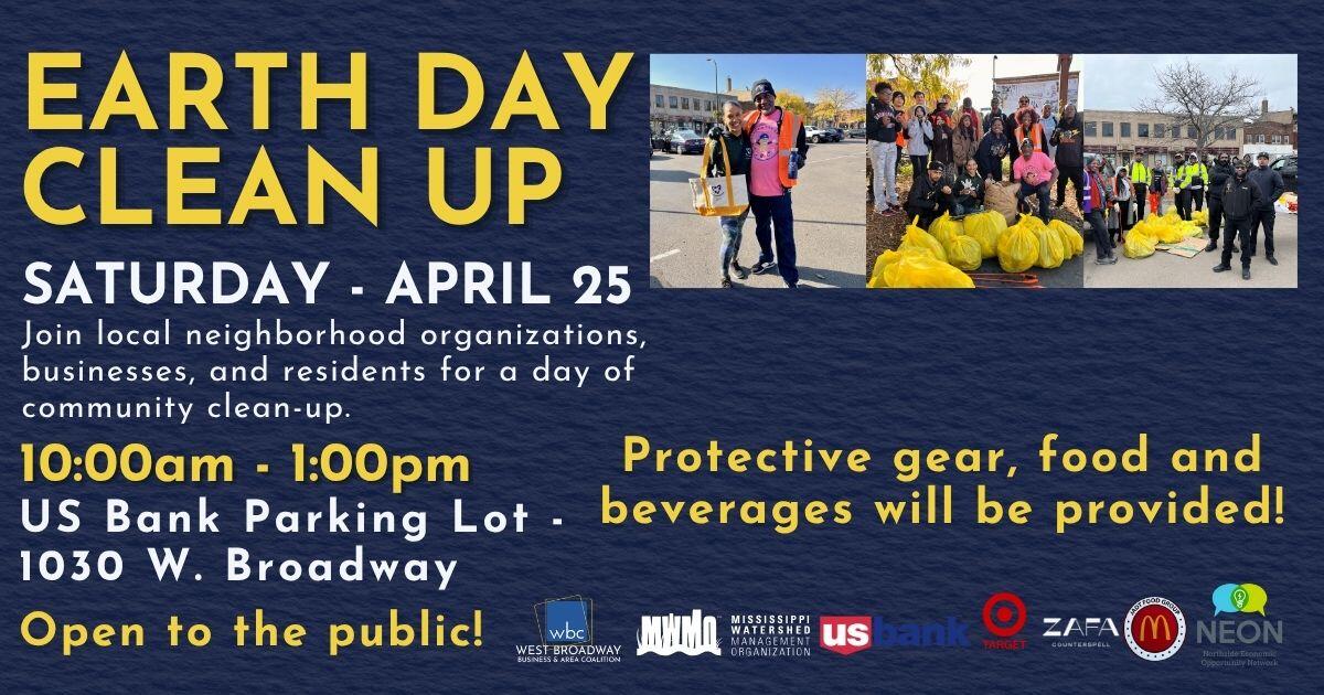 Campaign cover image for West Broadway Earth Day Clean Up 2026