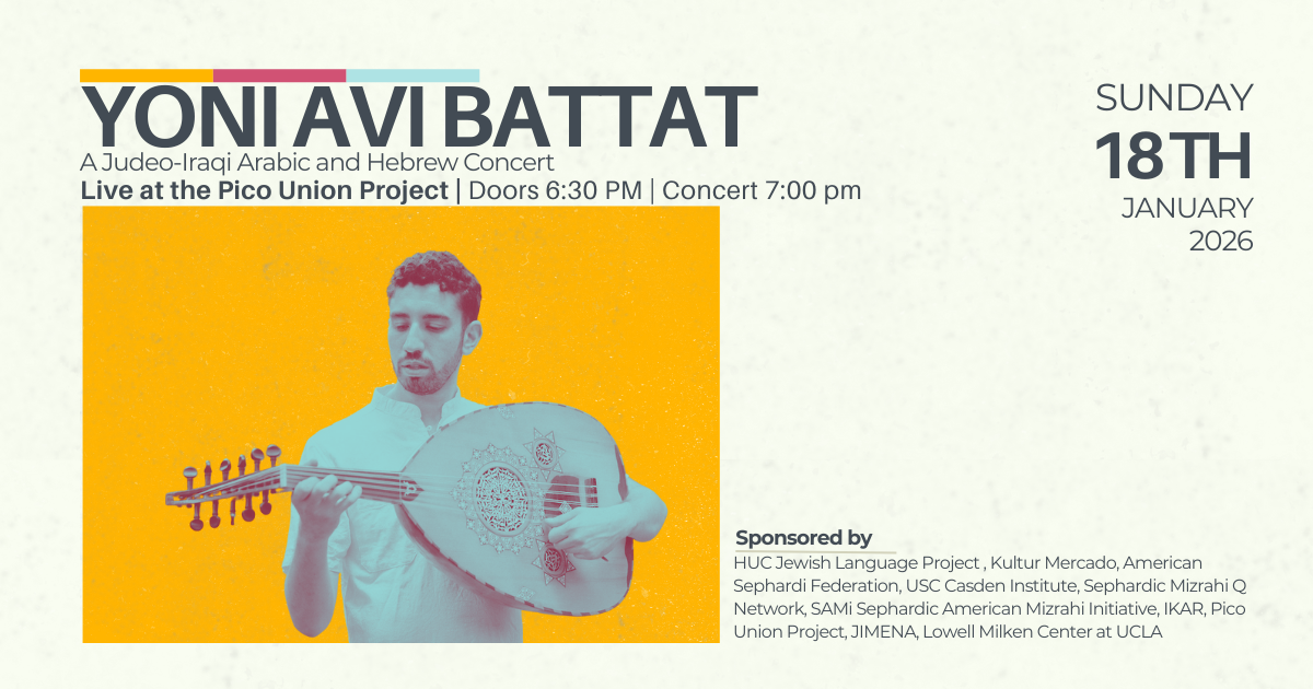 Campaign cover image for Yoni Avi Battat - Live in Concert