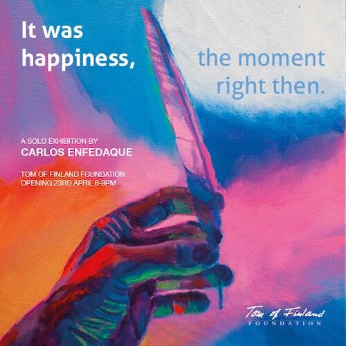 Campaign cover image for Carlos Enfedaque “It was happiness, the moment right then.” Opening Reception