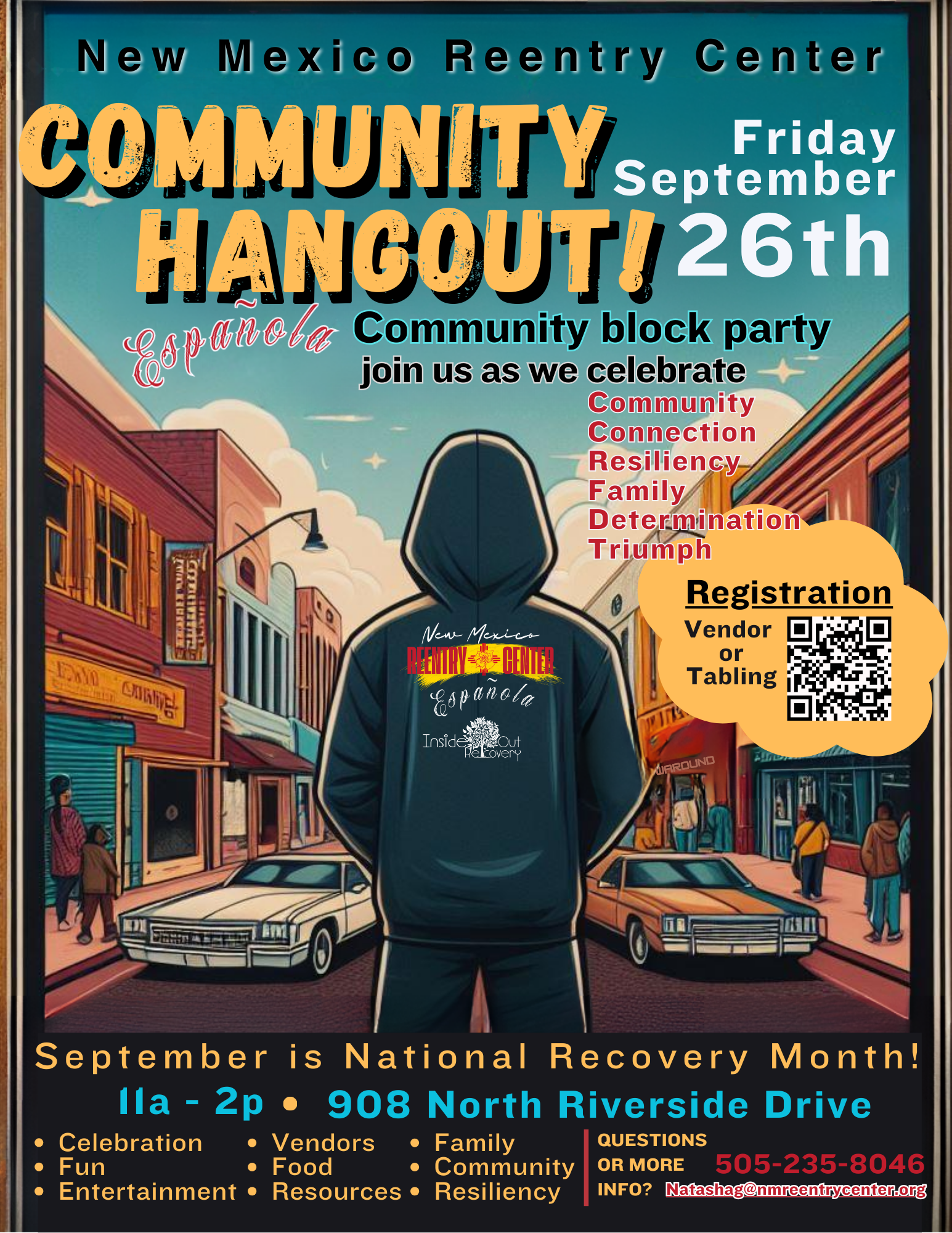 Campaign cover image for Community Hangout Espanola - Tabling/Vendor/Donation - Fri Sept 26th 11a-2p