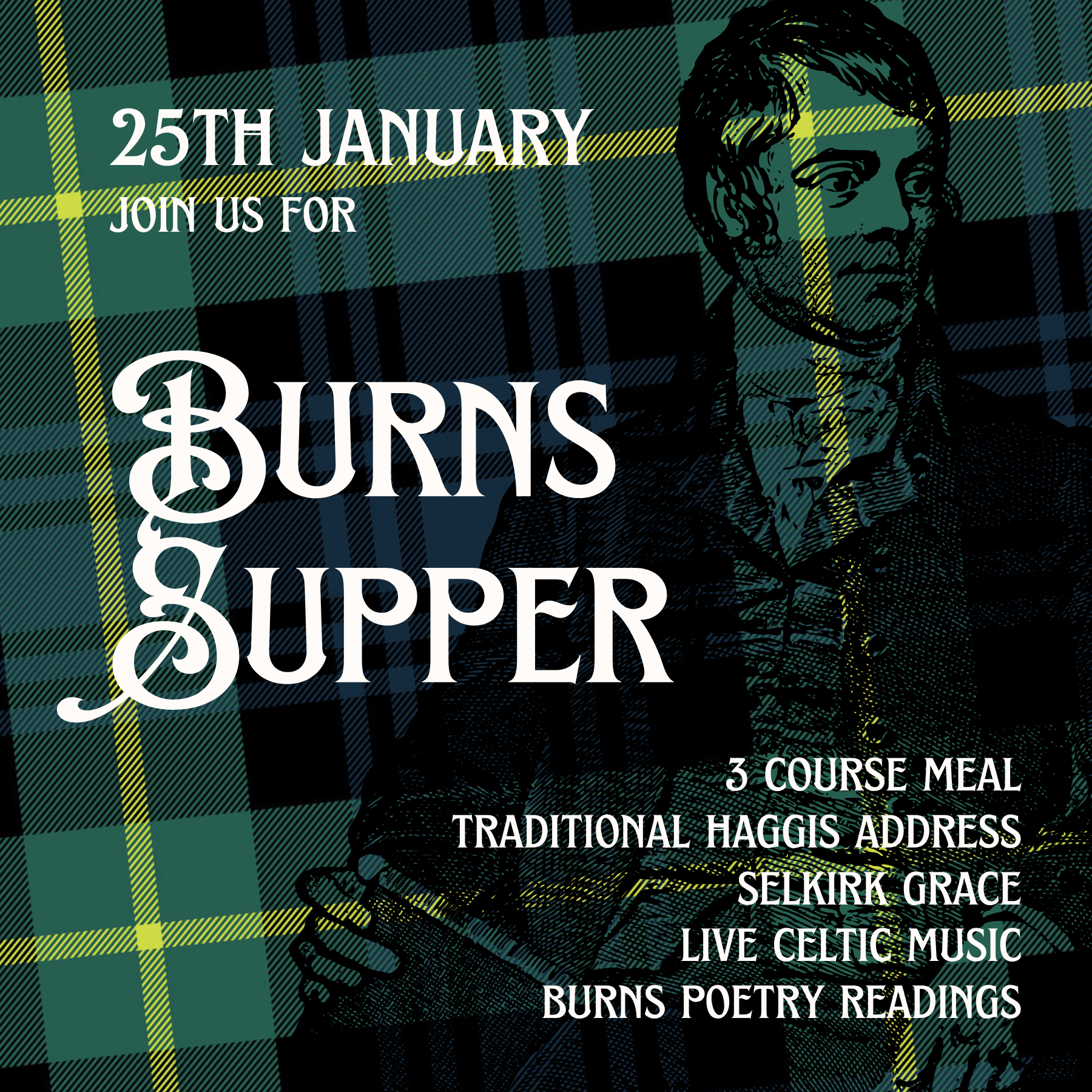 Campaign cover image for 2027 Burns Night Dinner