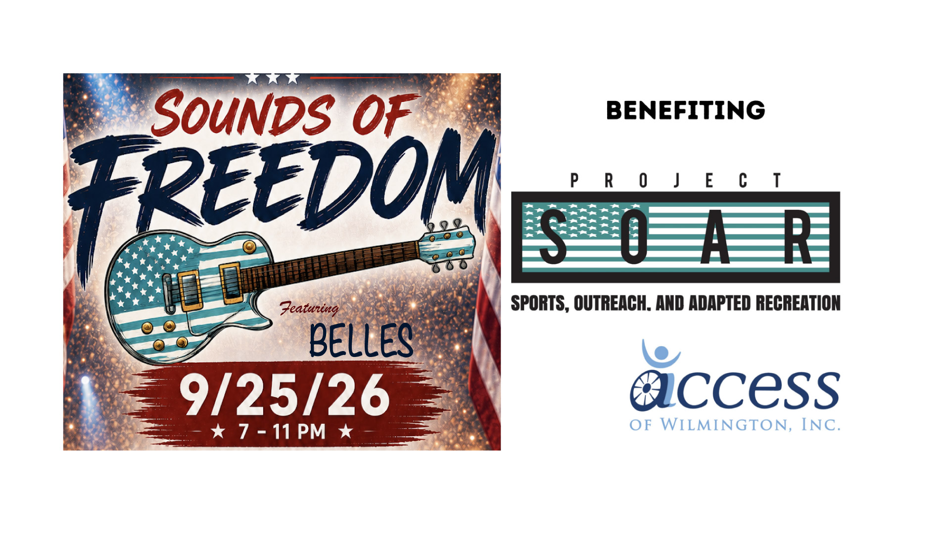 Campaign cover image for Sounds of Freedom Benefit Gala- Featuring Belles