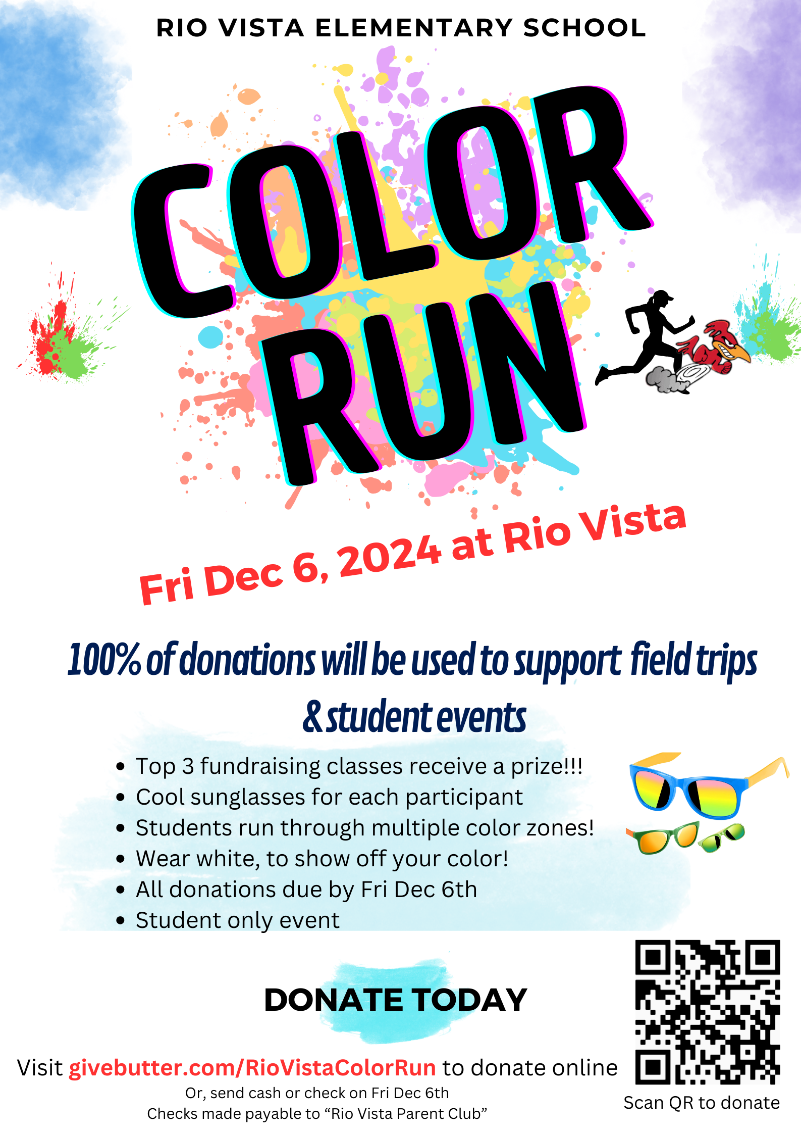 Campaign cover image for Rio Vista Color Run