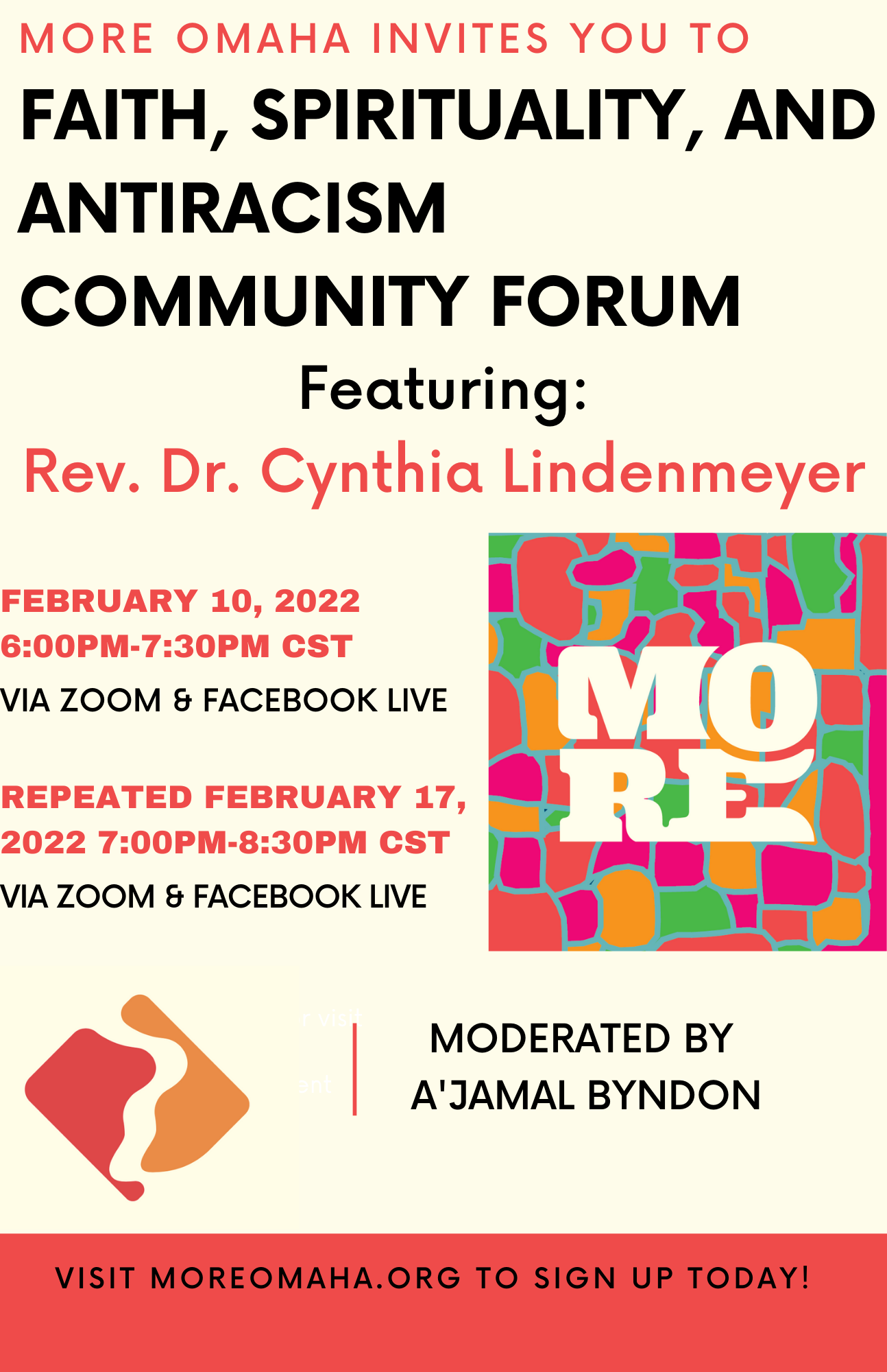 Campaign cover image for Faith, Spirituality, and Antiracism Community Forum FEB 10TH