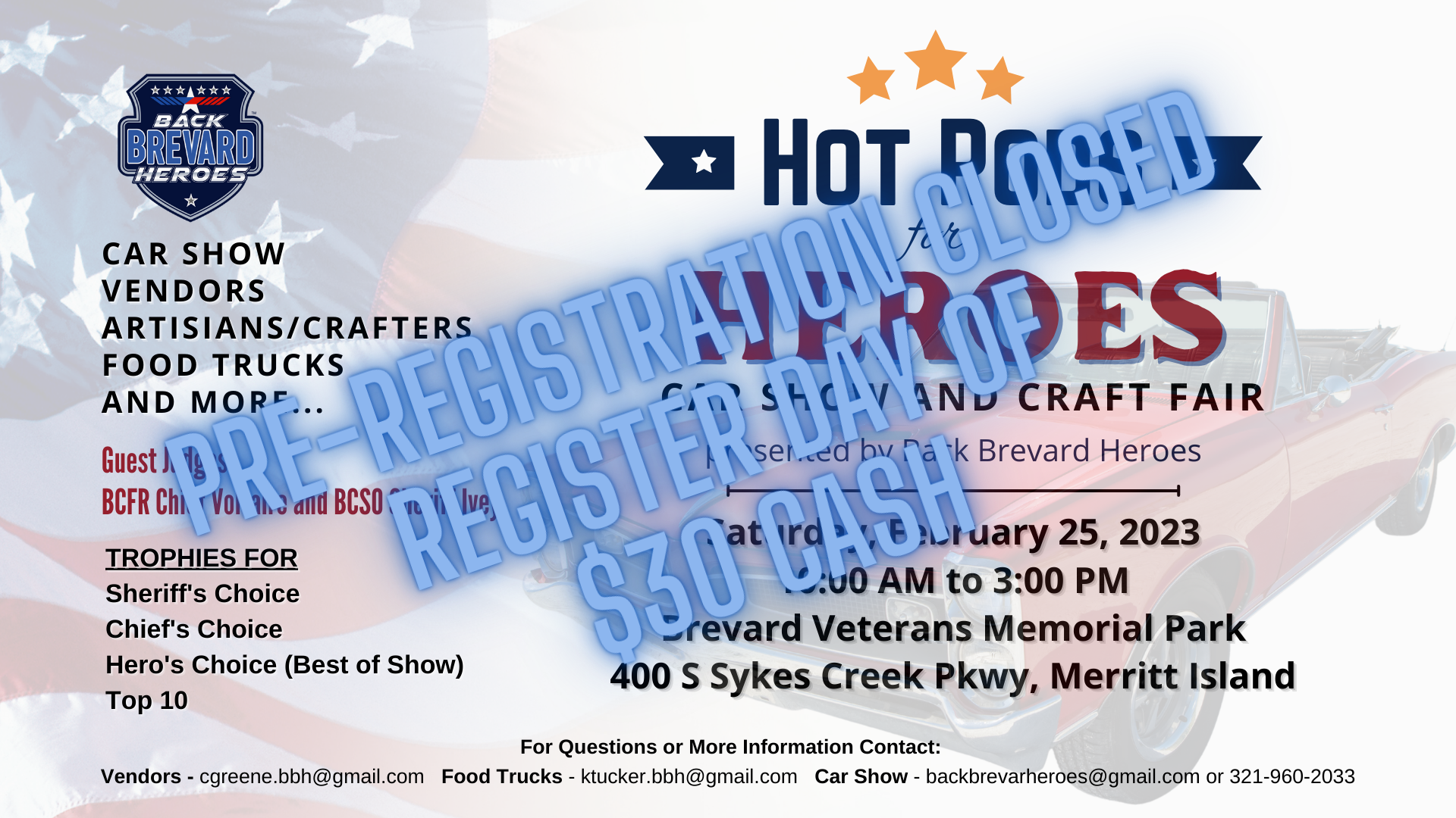 Campaign cover image for Hot Rods for Heroes