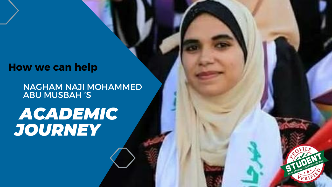 Campaign cover image for Nagham Naji Mohammed Abu Musbah | Gaza, Palestine