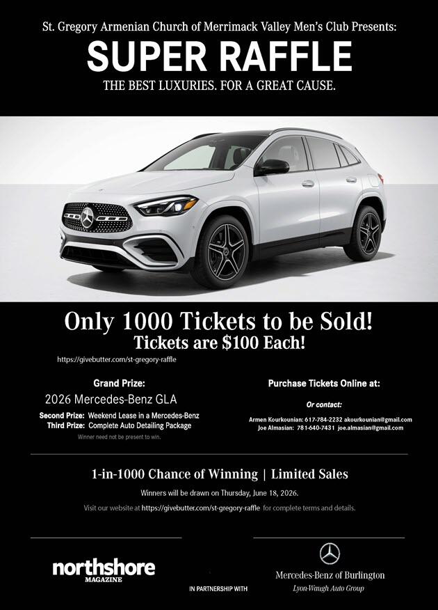 Campaign cover image for 2026 St. Gregory Men's Club Mercedes Super Raffle