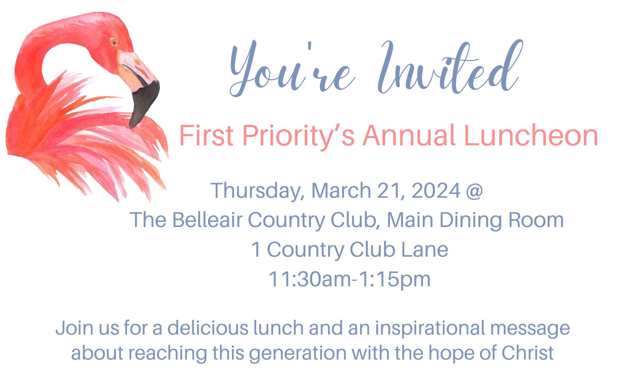 Campaign cover image for First Priority's Pinellas County Luncheon