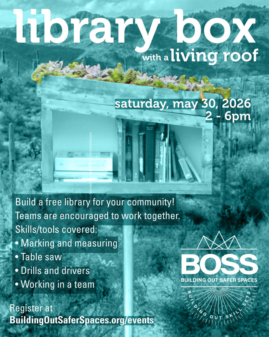 Campaign cover image for Free Library with a Living Roof