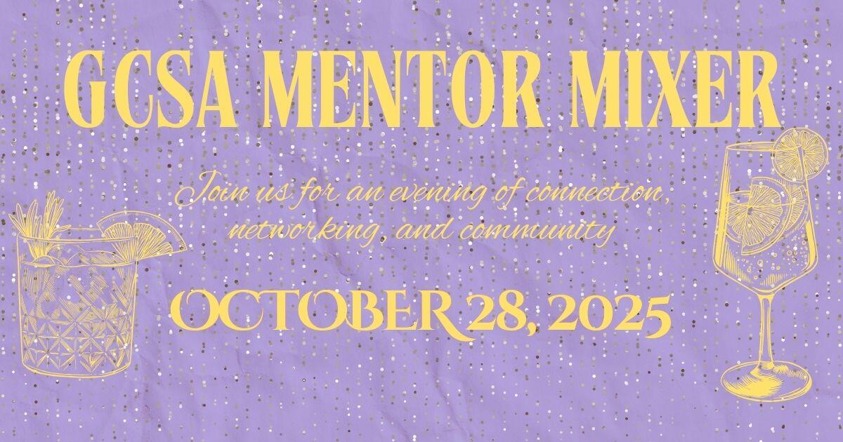 Campaign cover image for GCSA Mentor Mixer