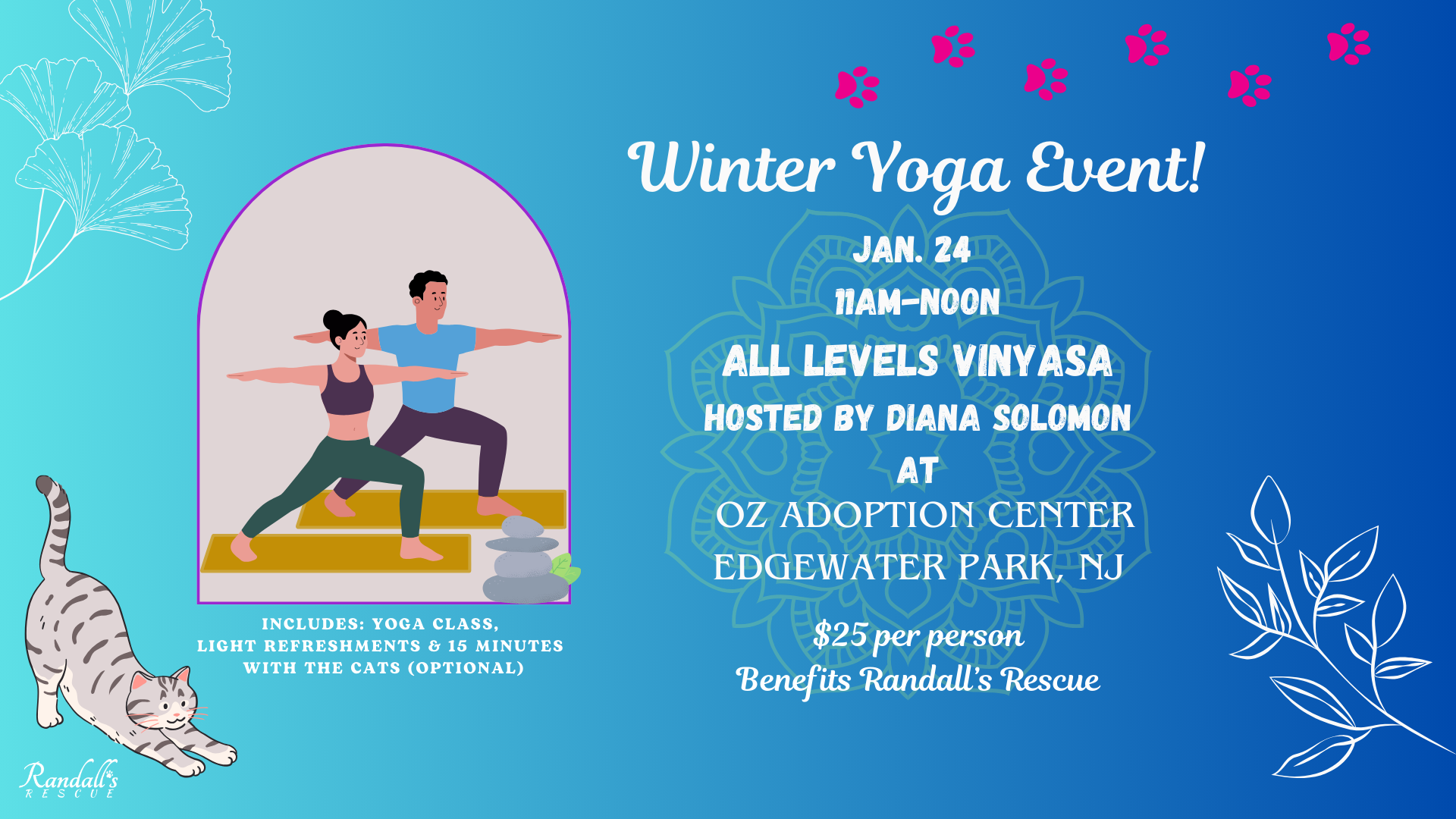 Campaign cover image for Winter Yoga Class