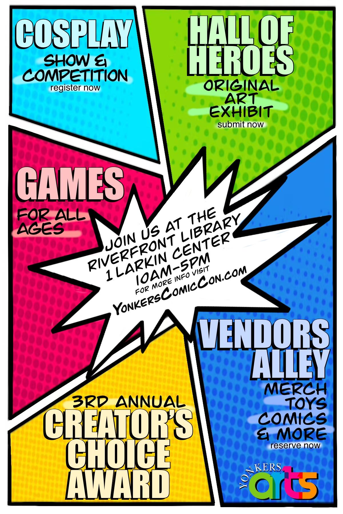 Campaign cover image for Yonkers Comic Con 2025