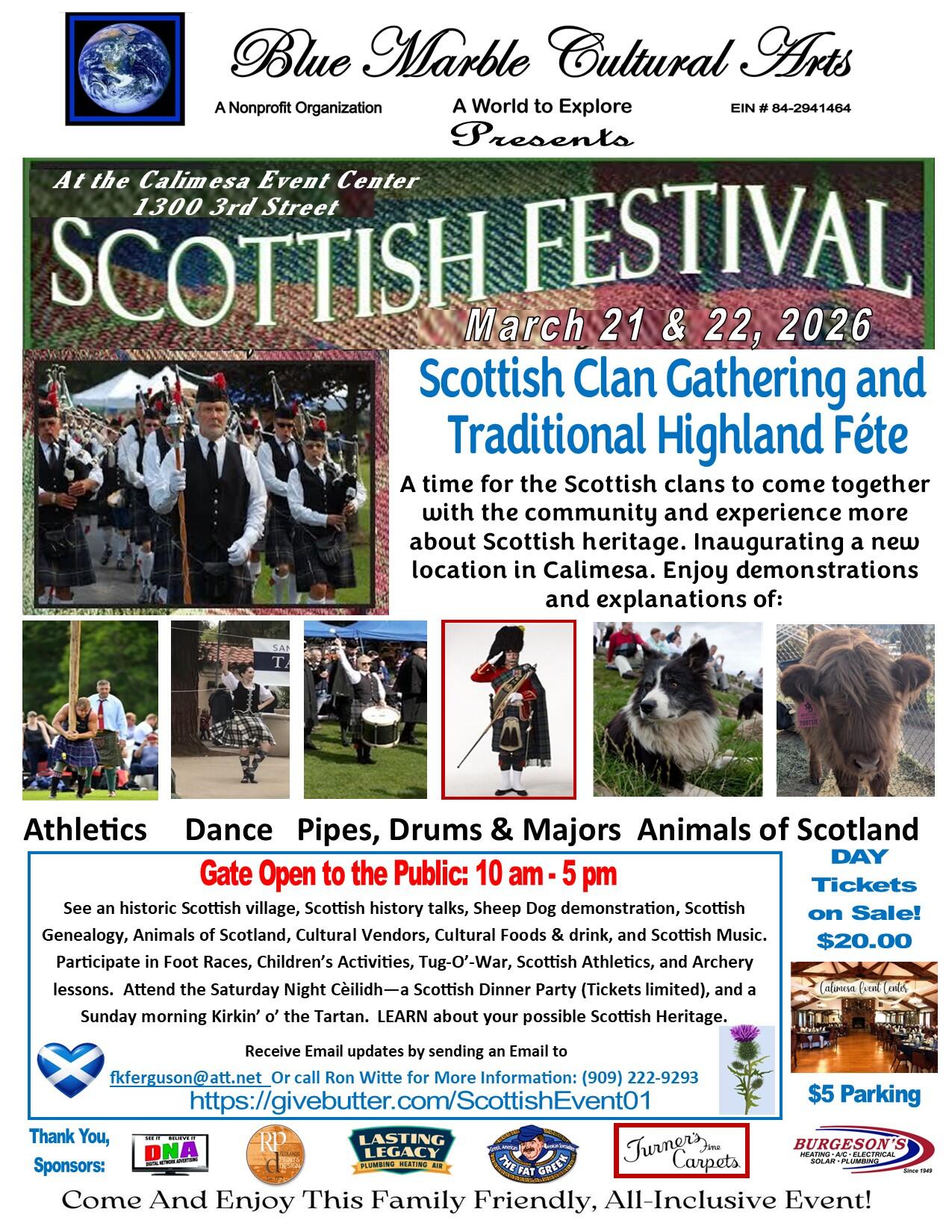 Campaign cover image for SCOTTISH CLAN GATHERING AND HISTORIC HIGHLAND FÉTE