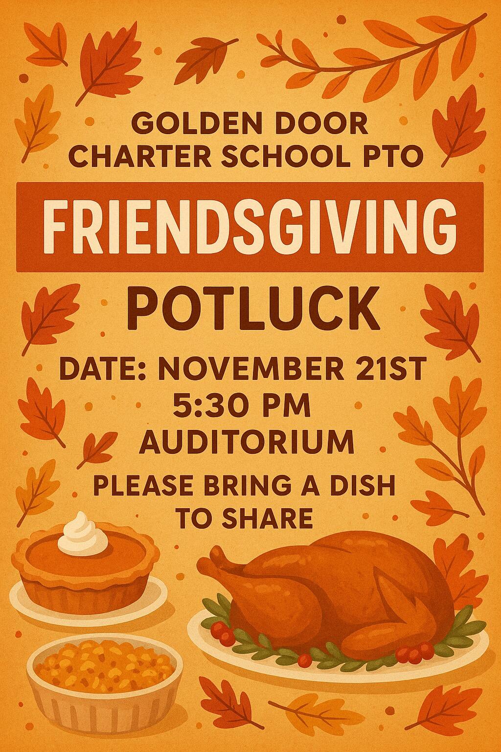 Campaign cover image for 2025-2026 FRIENDSGIVING POTLUCK