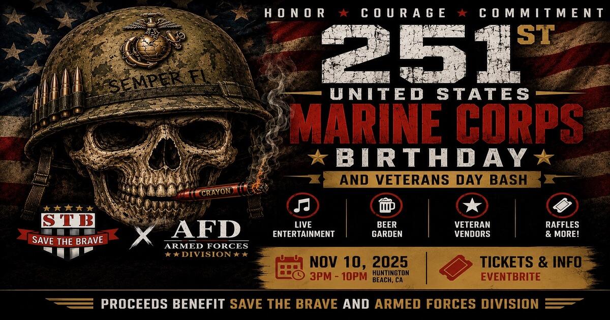 Campaign cover image for 251st United States Marine Corps Birthday & Veterans Celebration