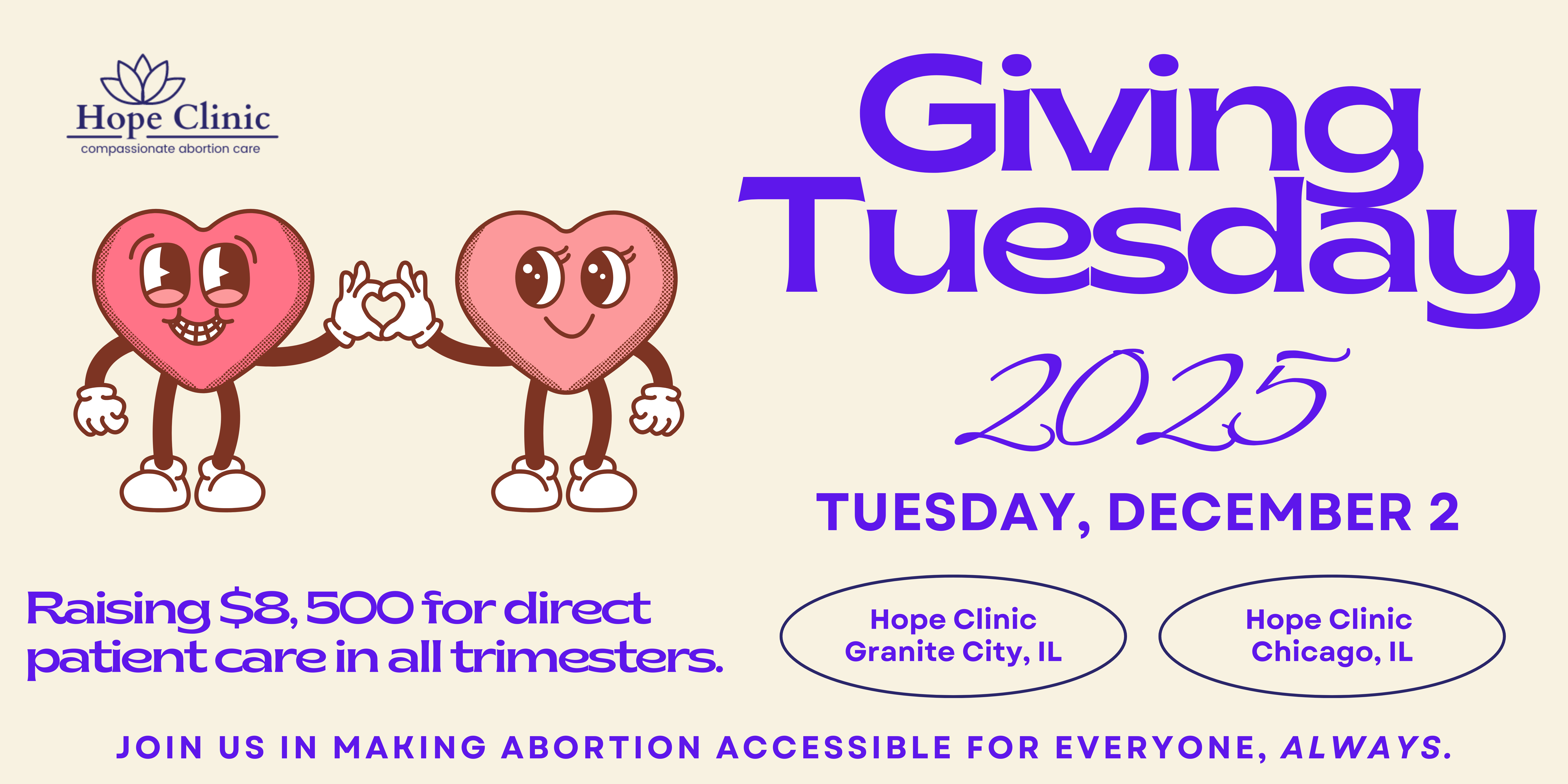 Campaign cover image for Giving Tuesday 2025