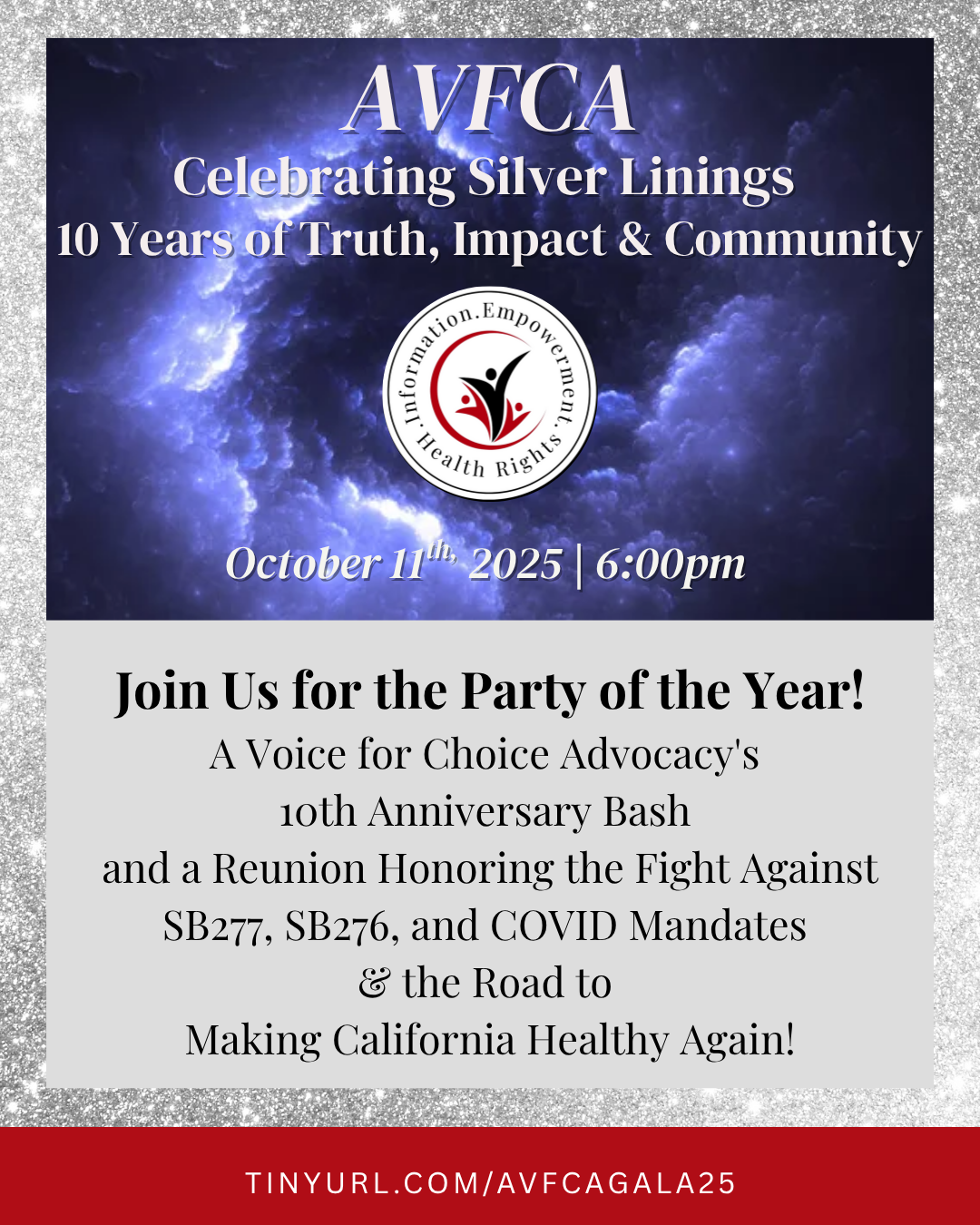 Campaign cover image for AVFCA Celebrating Silver Linings
