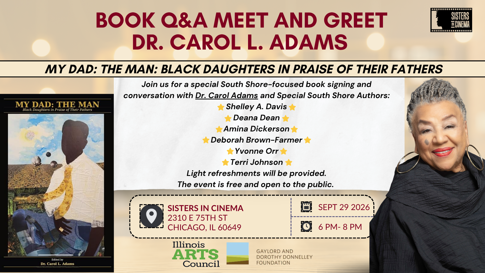 Campaign cover image for Q&A Meet and Greet with Dr. Carol Adams