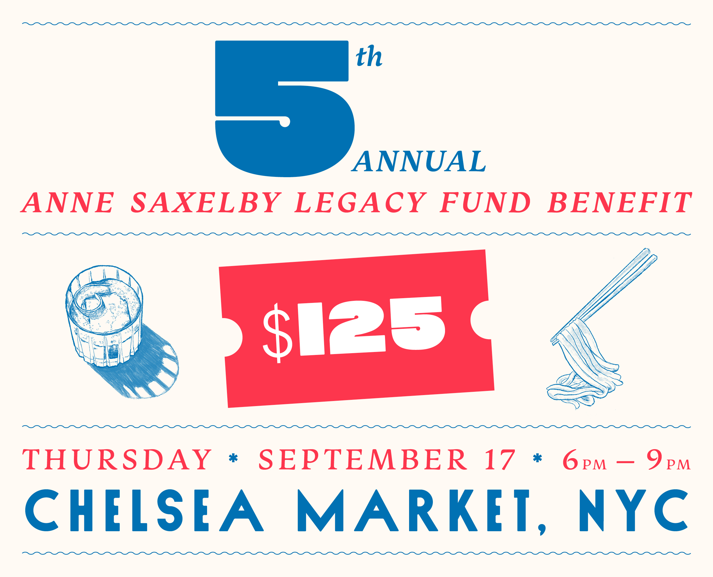 Campaign cover image for 2026 Anne Saxelby Legacy Fund Annual Benefit