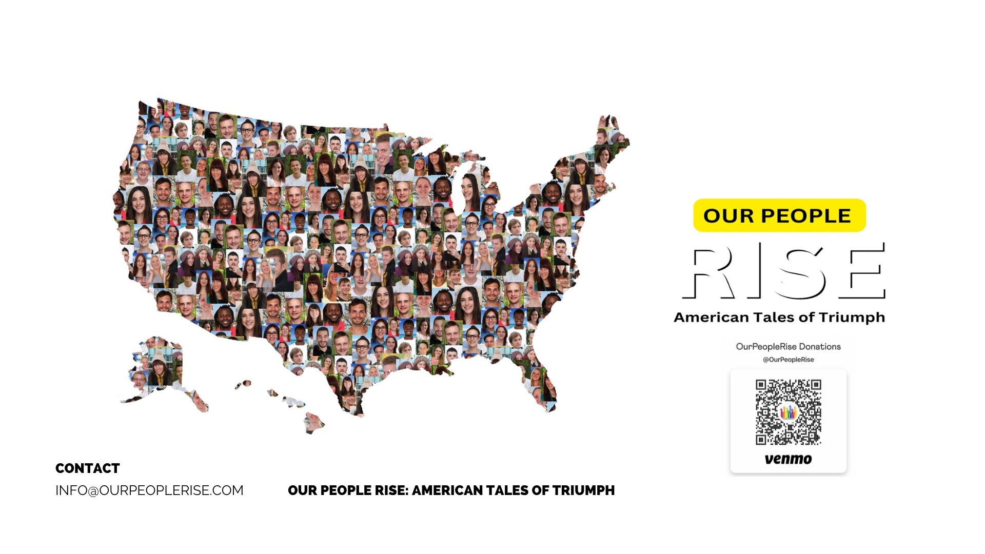 Campaign cover image for Our People Rise: American Tales of Triumph