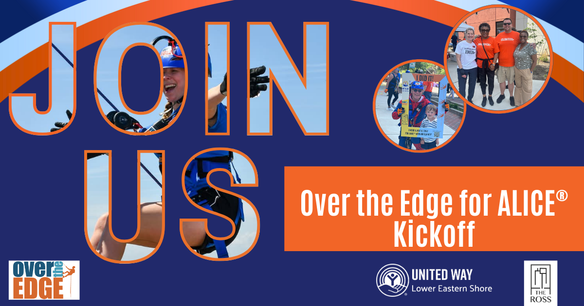 Campaign cover image for Over the Edge for ALICE 2026 Kickoff