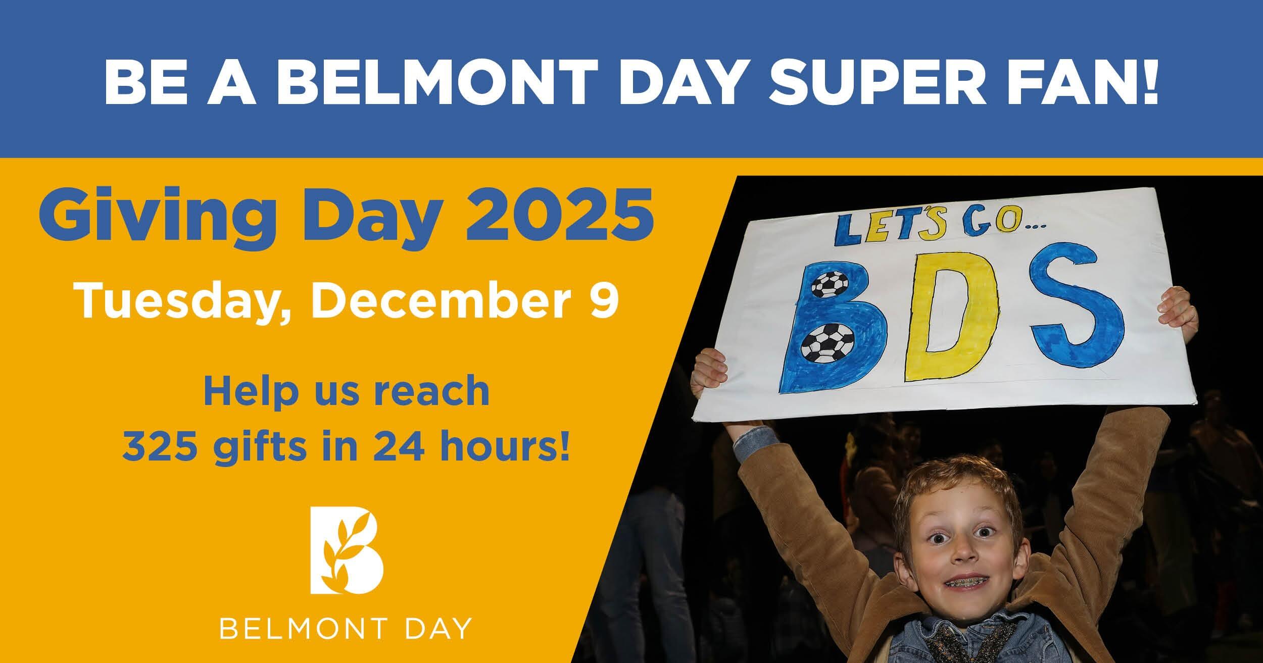 Campaign cover image for BDS Giving Day 2025