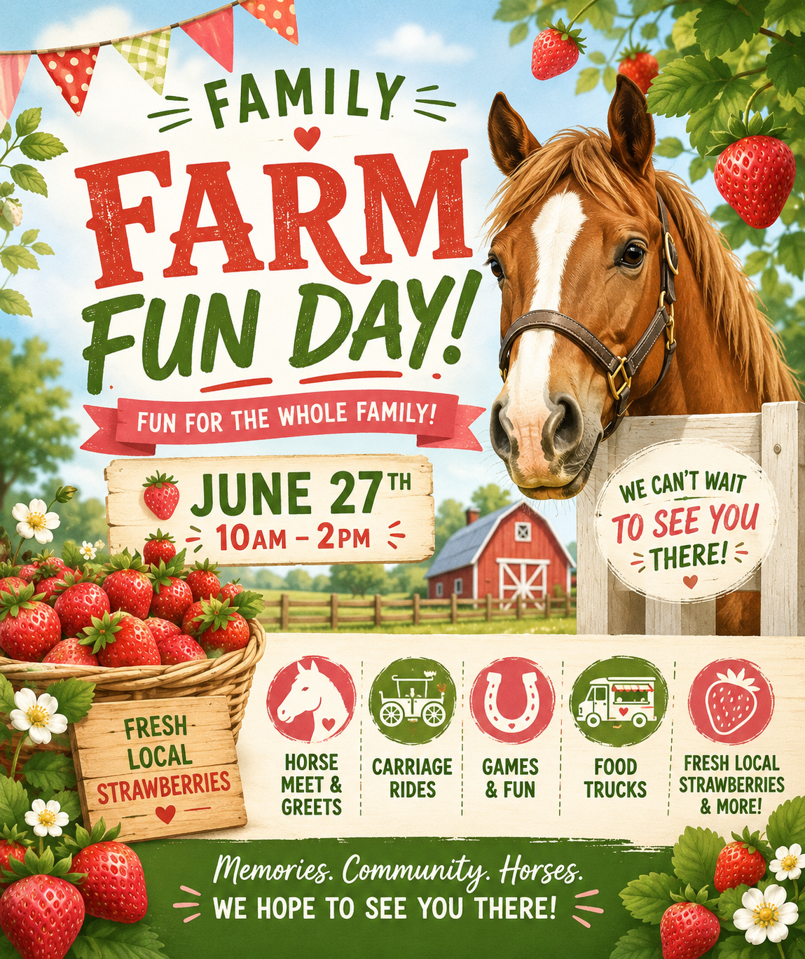 Campaign cover image for June Family Farm Fun Fest