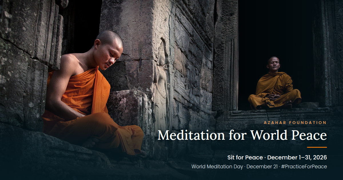 Campaign cover image for Meditation for World Peace 2026