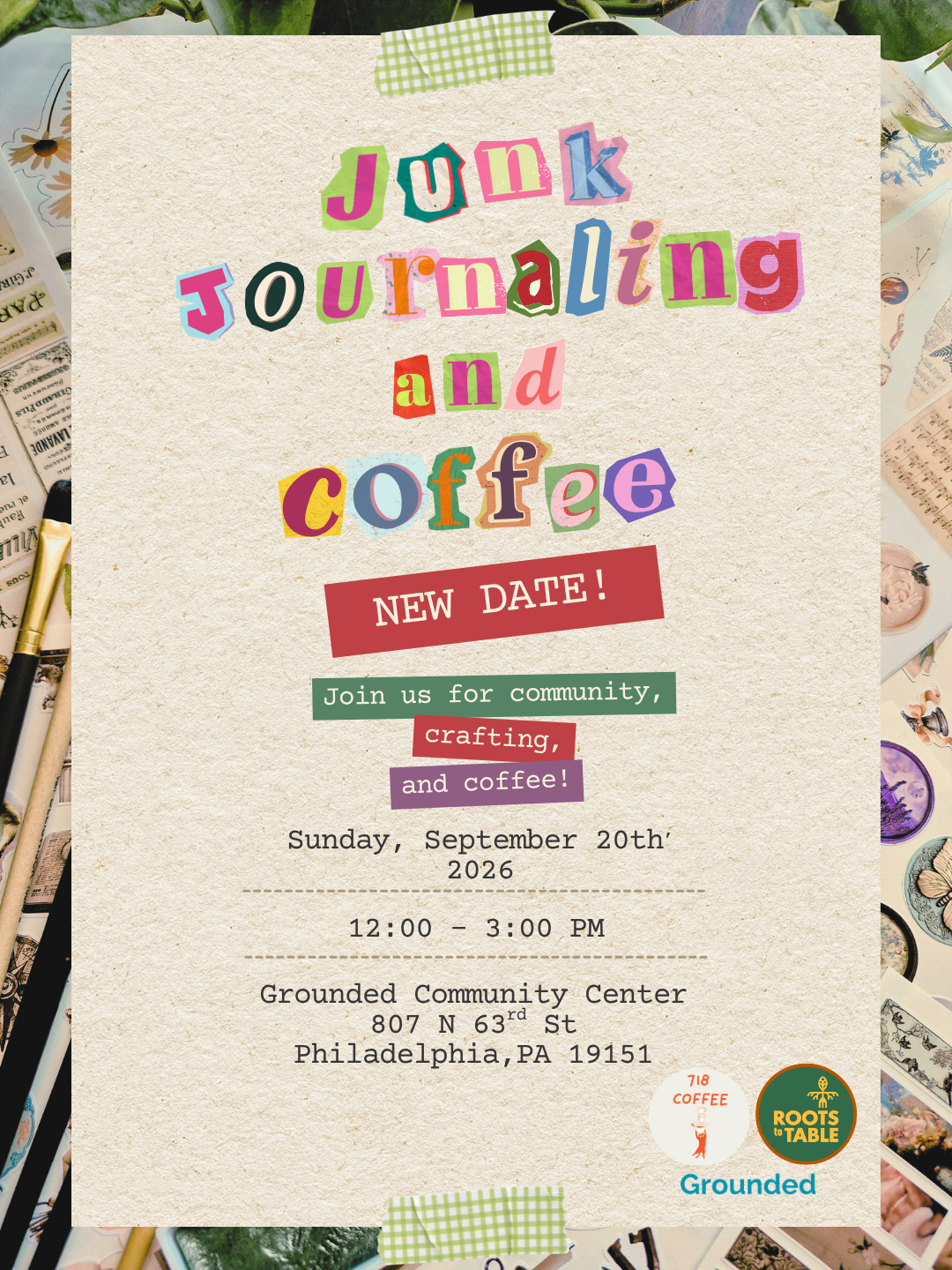 Campaign cover image for Junk Journaling and Coffee