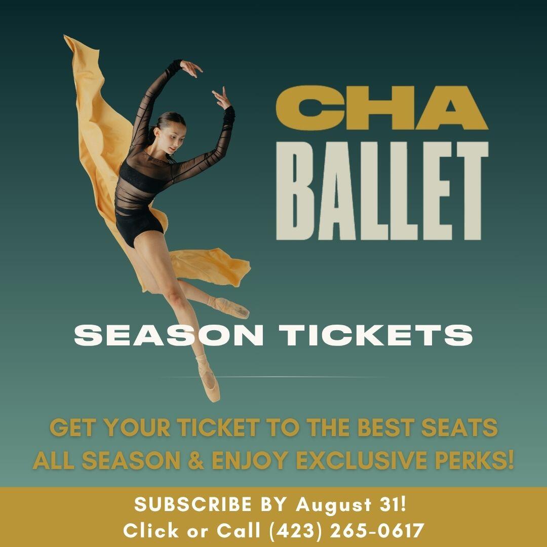 Campaign cover image for CHA Ballet Season Tickets 2026-2027
