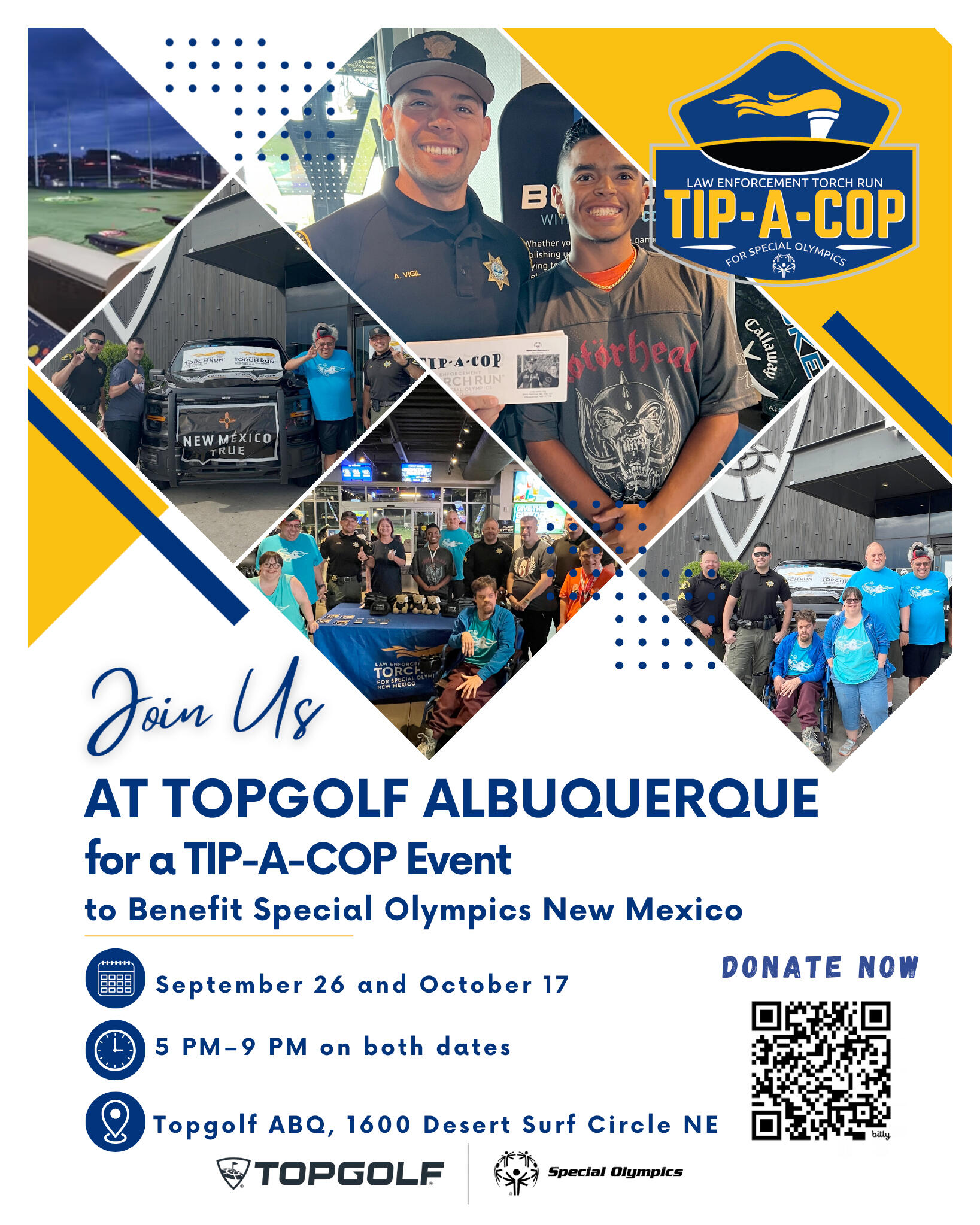 Campaign cover for 2026 Topgolf Tip-A-Cop