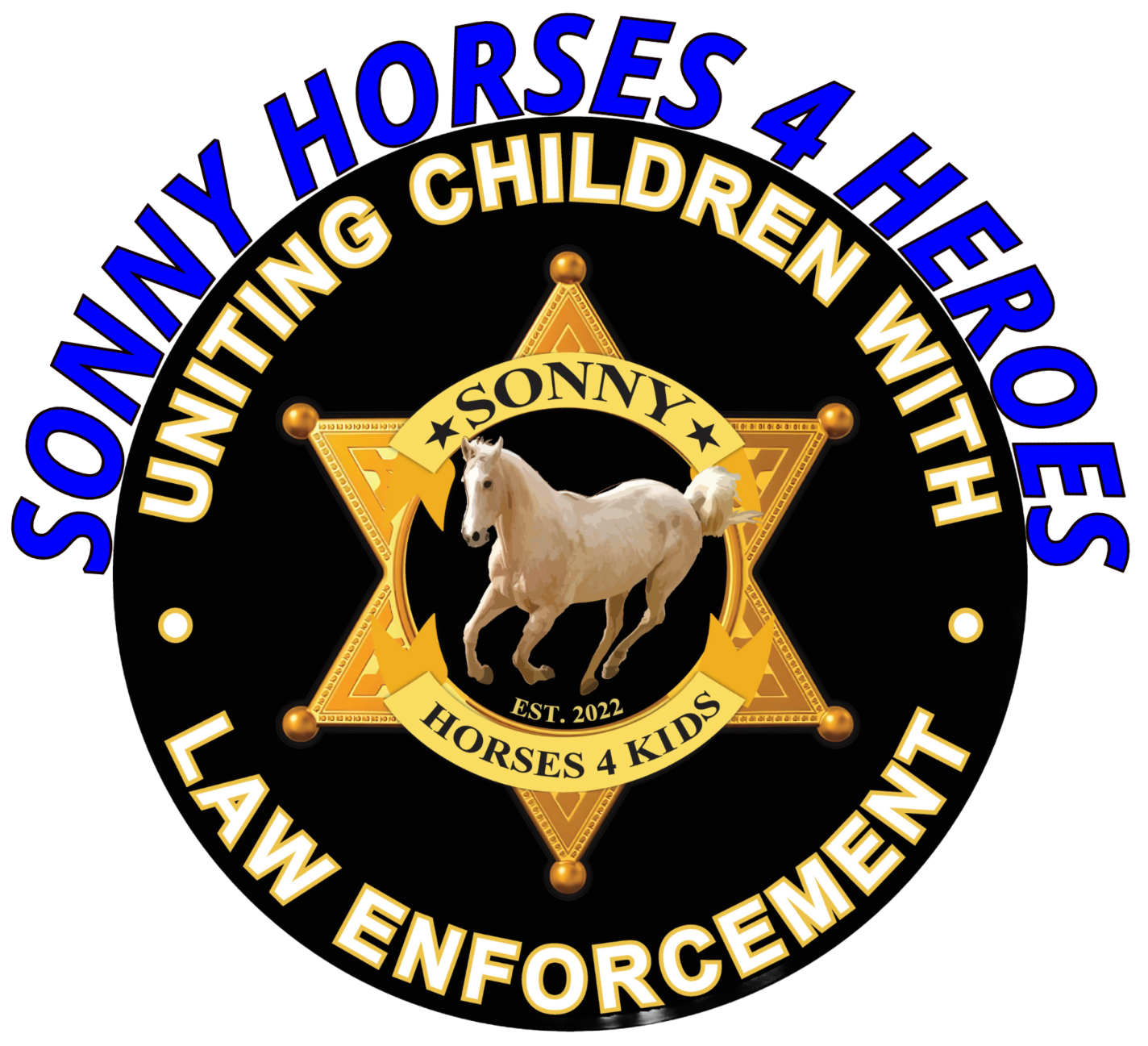 Campaign cover image for SONNY HORSES 4 HEROES believes in recognizing the Law Enforcement Officers, Firefighters & First Responders who go above & beyond for our community.