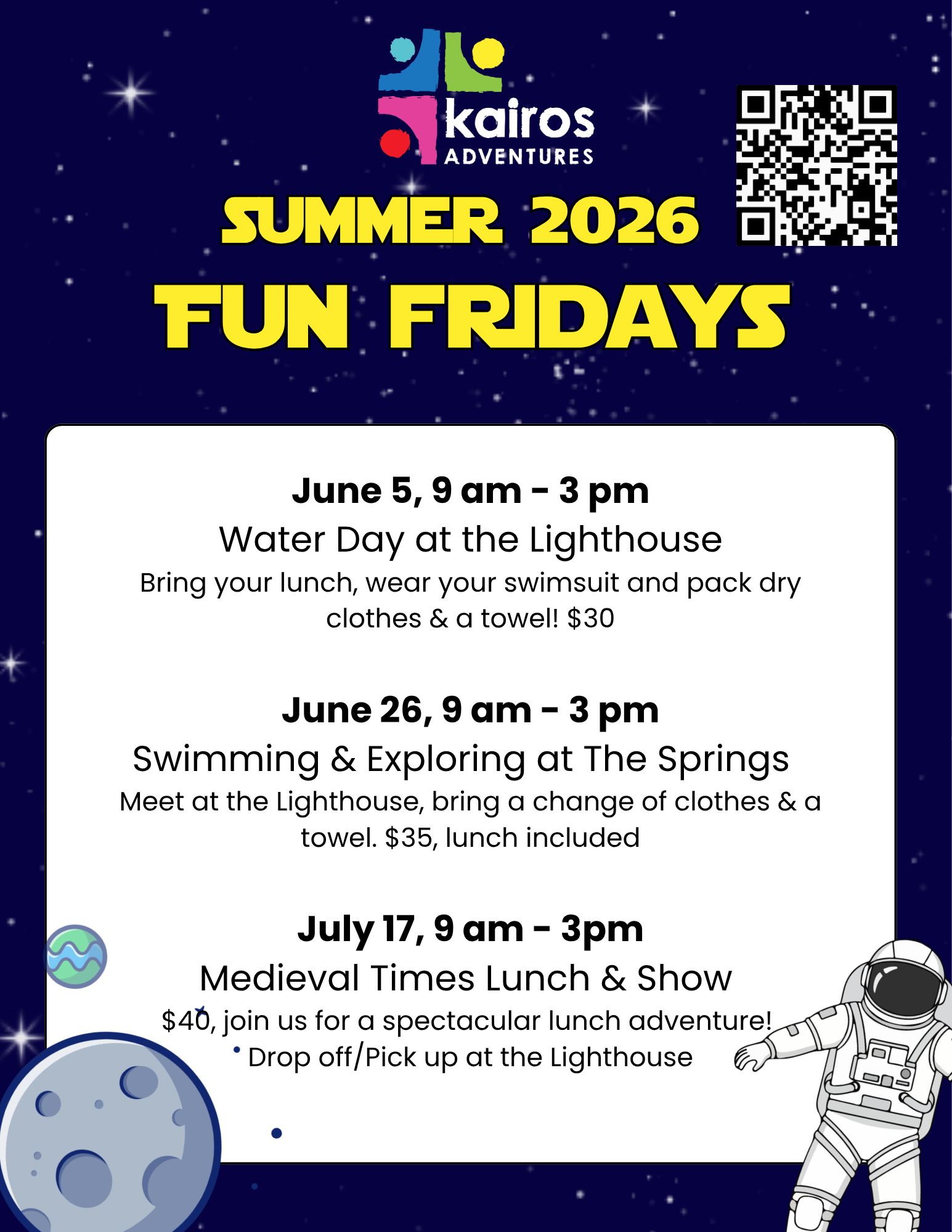 Campaign cover image for Fun Fridays: Summer 2026