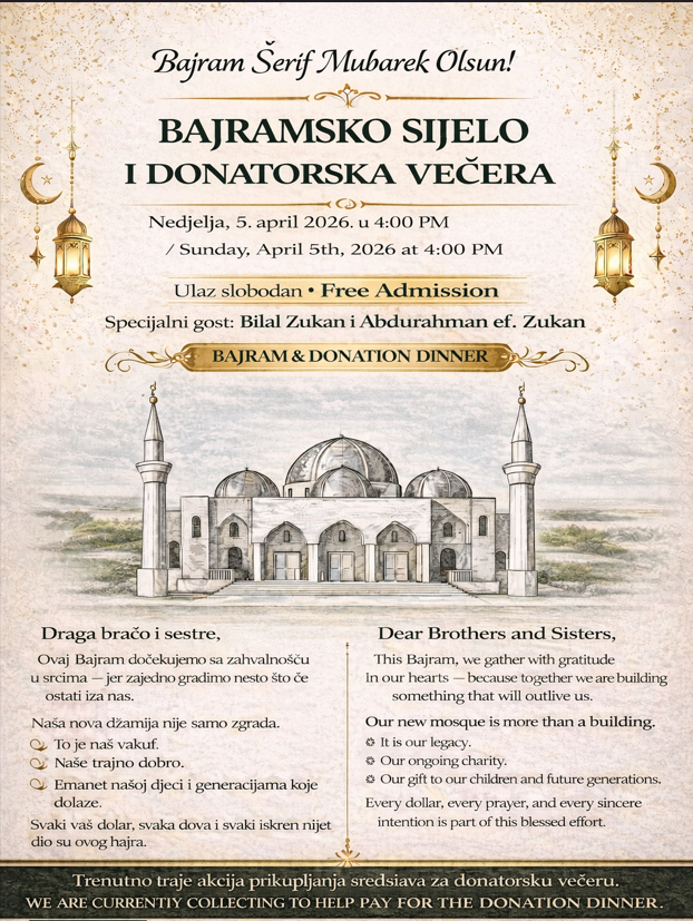 Campaign cover image for Bajramsko Sijelo/Donation Dinner