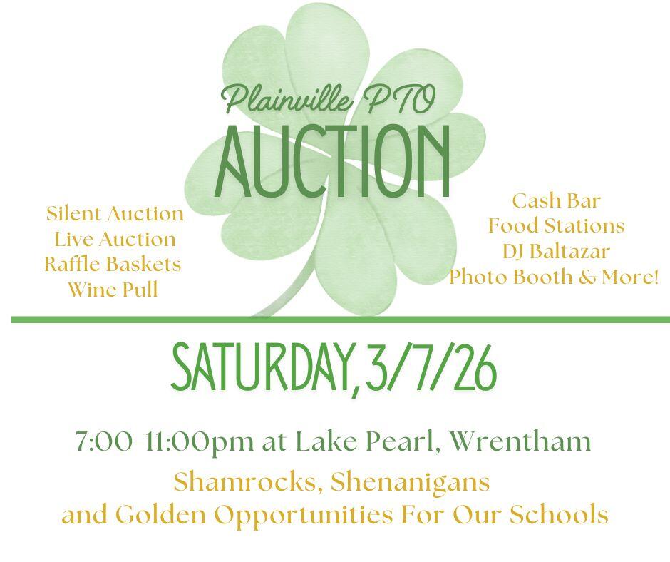Campaign cover image for 2026 Plainville PTO Auction