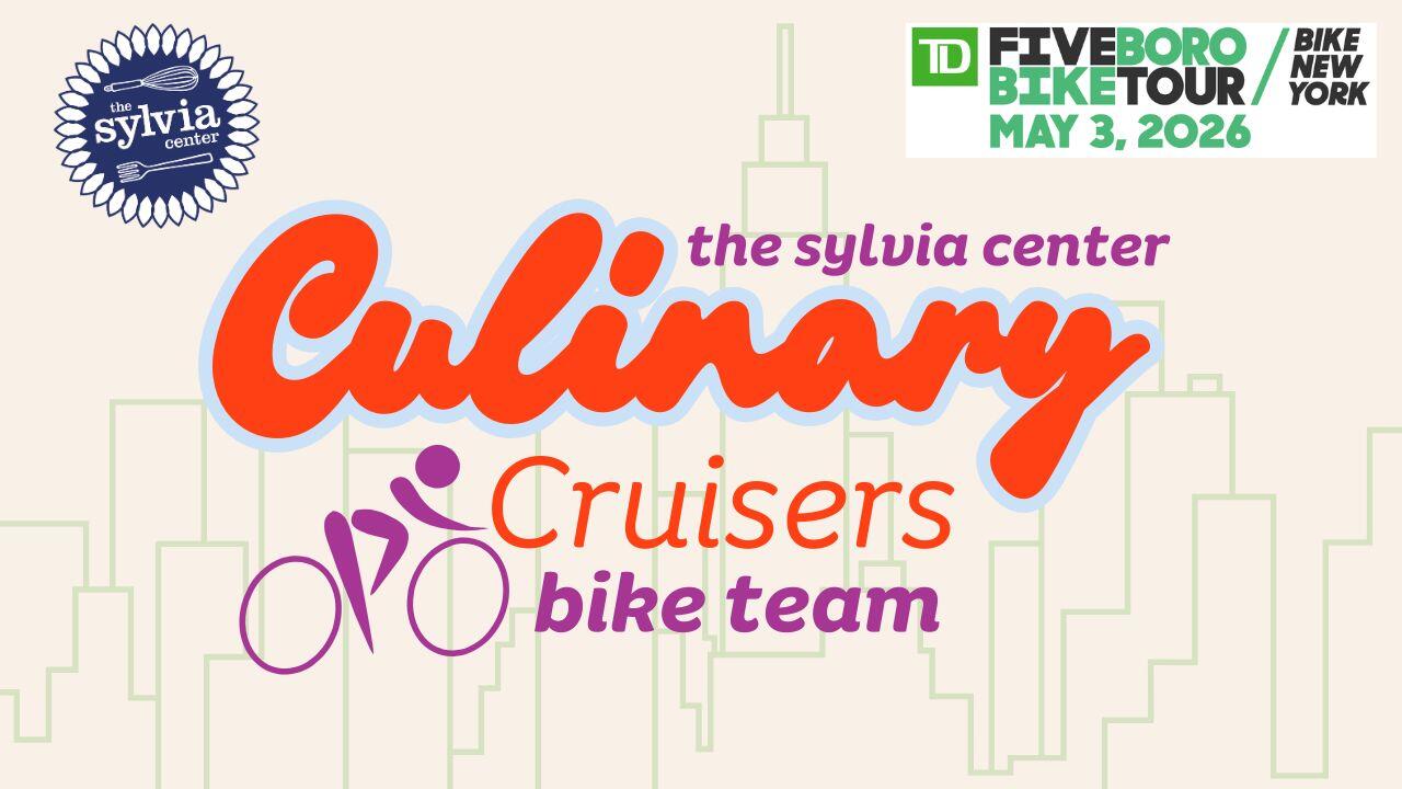 Campaign cover image for The Sylvia Center's Culinary Cruisers Bike Team