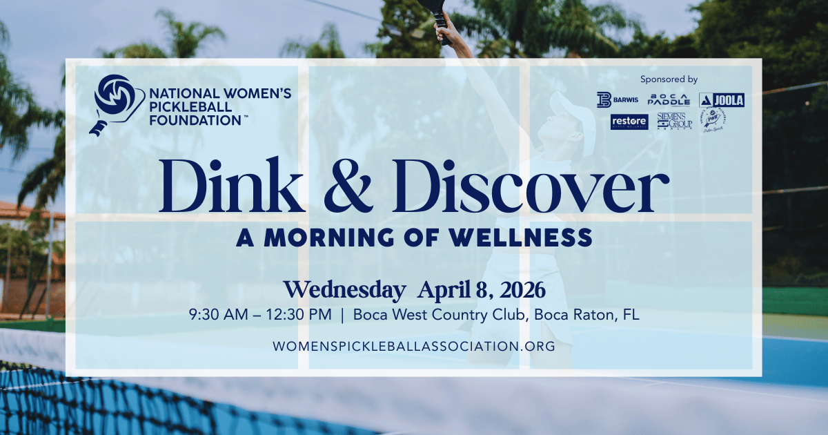 Campaign cover image for Dink & Discover: A Morning of Wellness