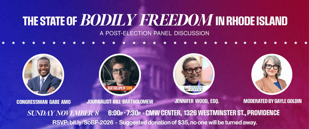 Campaign cover image for The State of Bodily Freedom in Rhode Island