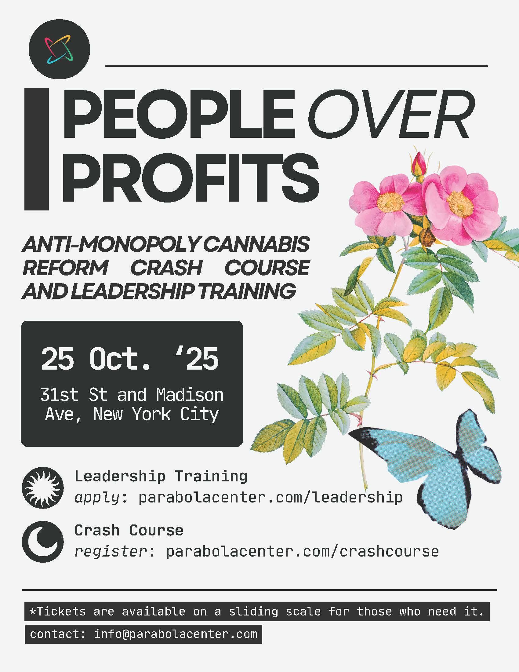 Campaign cover image for People Over Profits 2025