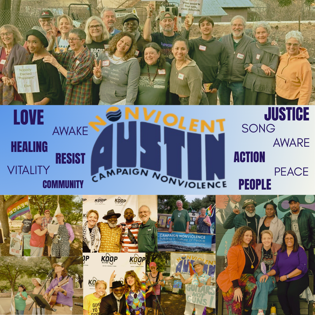 Campaign cover image for Nonviolent Austin Donation Page